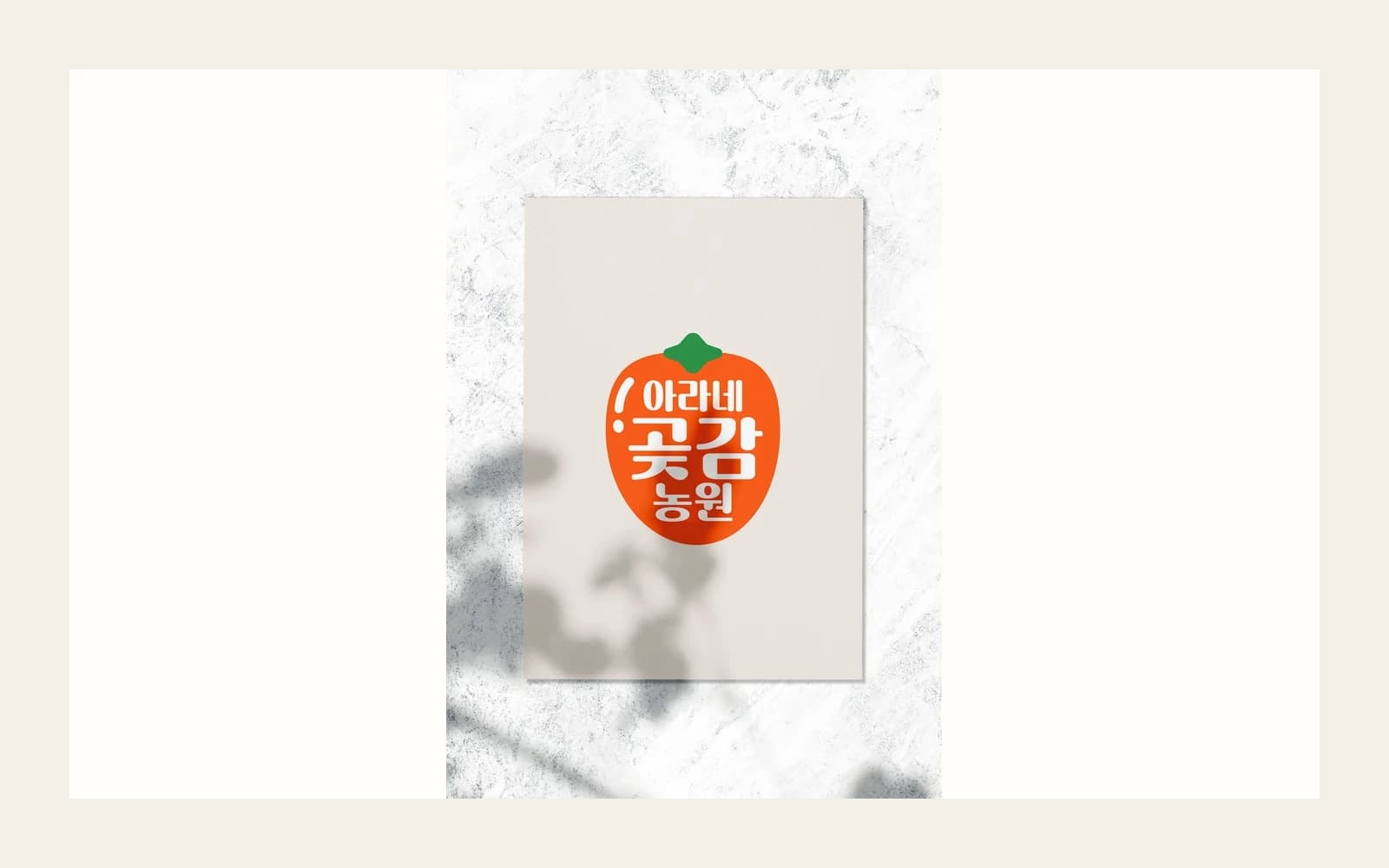 아라네 BI 로고 디자인